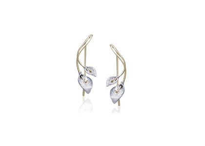 Two Tone Plated | Fashion Earrings